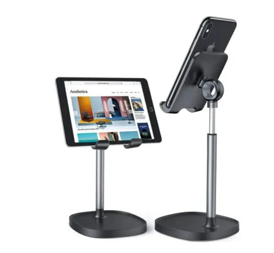 Adjustable Desktop Cell Phone Stand - Black_0